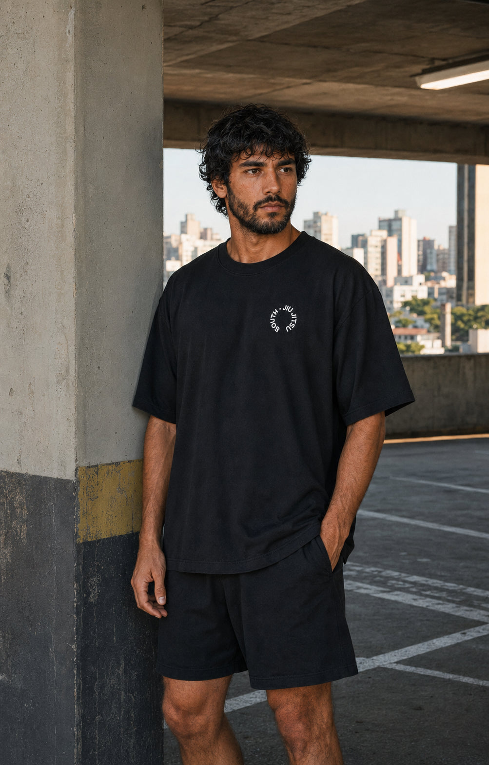 CAMISETA OVERSIZED BLOOD & SWEAT