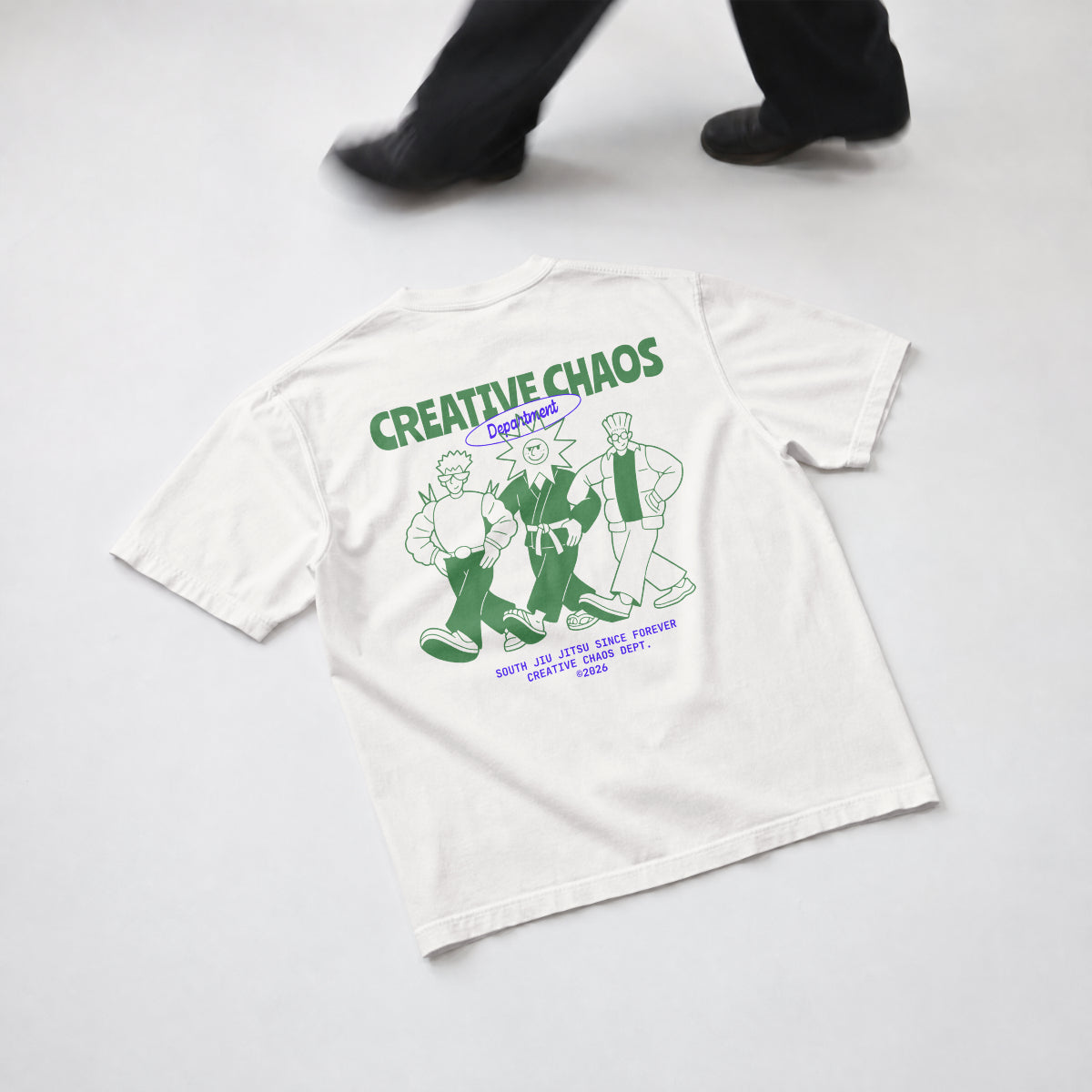 CAMISETA OVERSIZED CREATIVE CHAOS