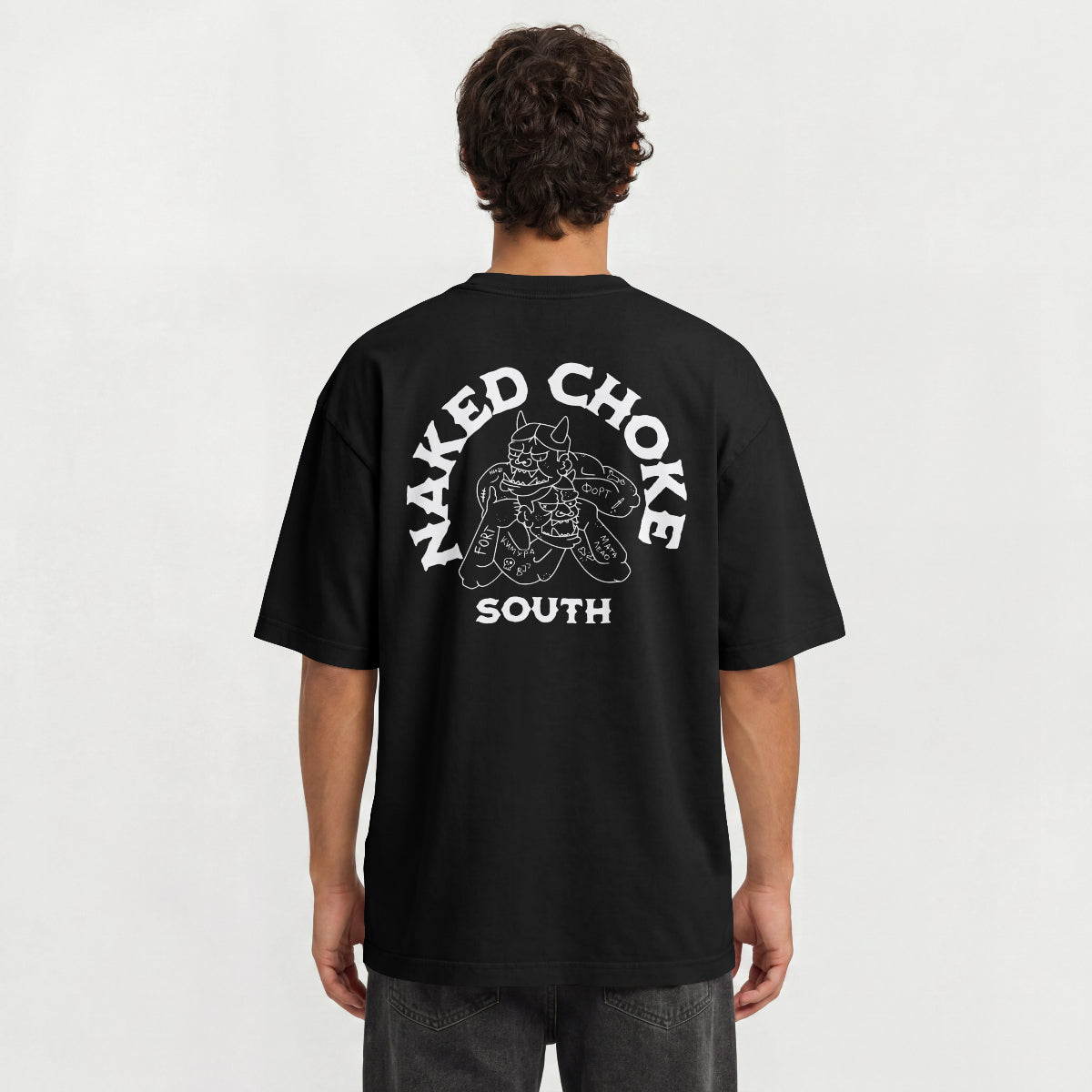 CAMISETA OVERSIZED NAKED CHOKE