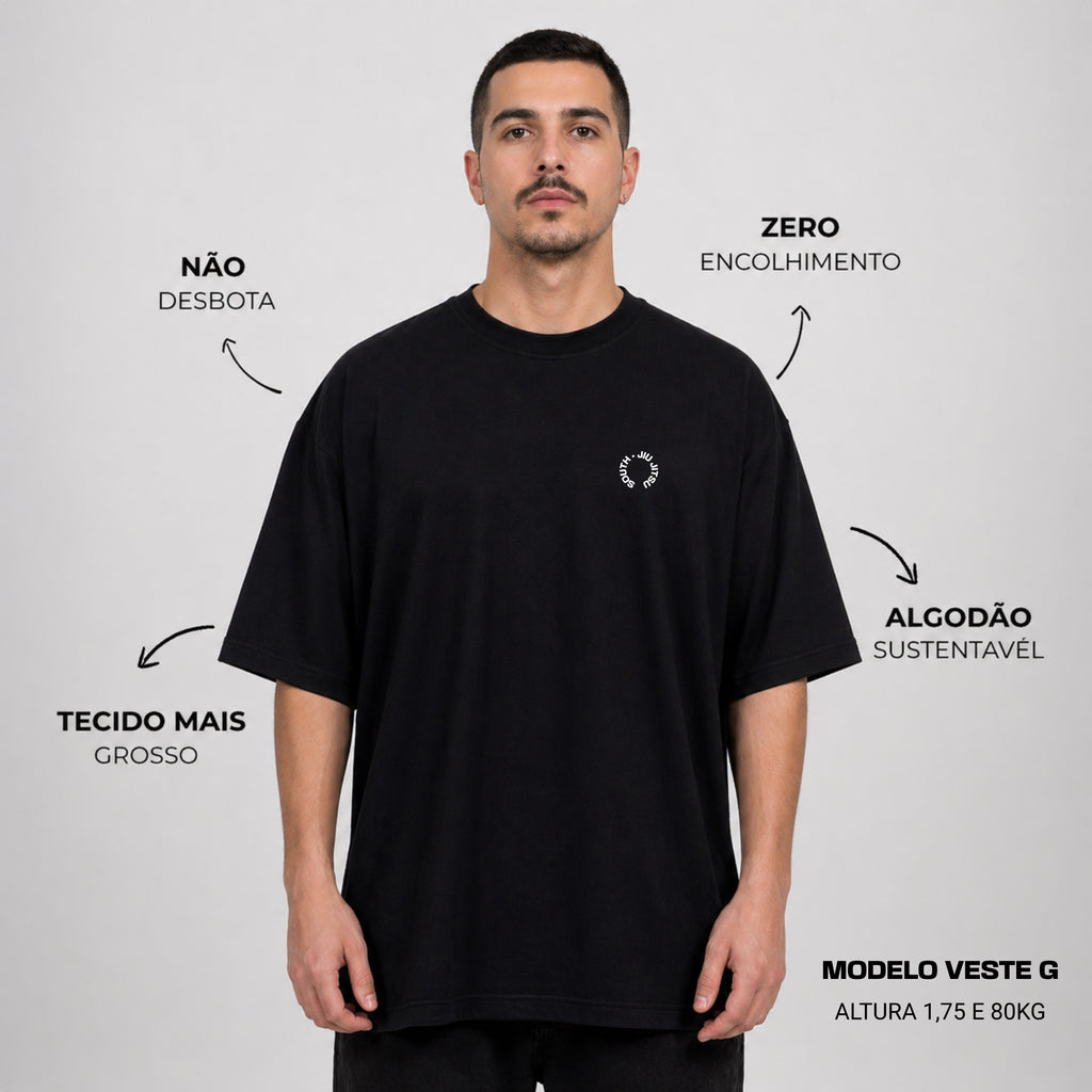 CAMISETA OVERSIZED JIU JITSU - BRASIL 10