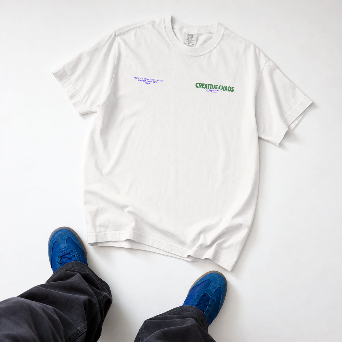 CAMISETA OVERSIZED CREATIVE CHAOS