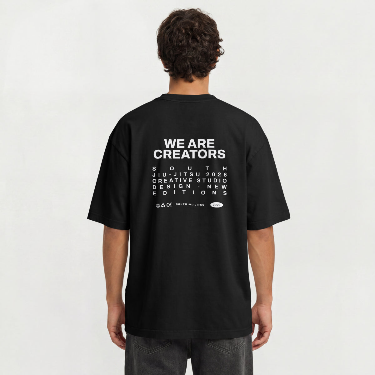 CAMISETA JIU JITSU OVERSIZED  WE ARE CREATORS