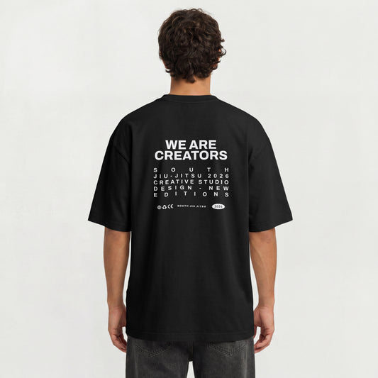 CAMISETA JIU JITSU OVERSIZED  WE ARE CREATORS